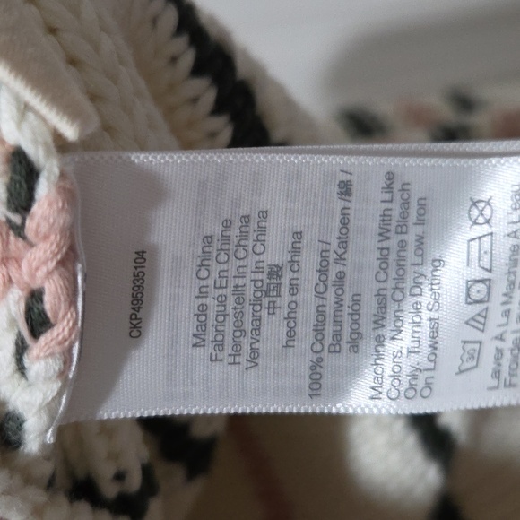 Madewell Pink/Blue Striped Sweater - Picture 4 of 4